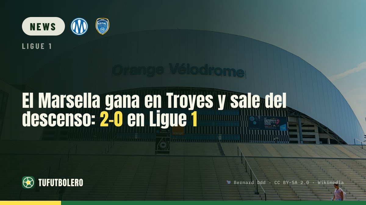 Marseille gewinnt in Troyes 2:0 und steigt aus dem Abstiegskampf aus
