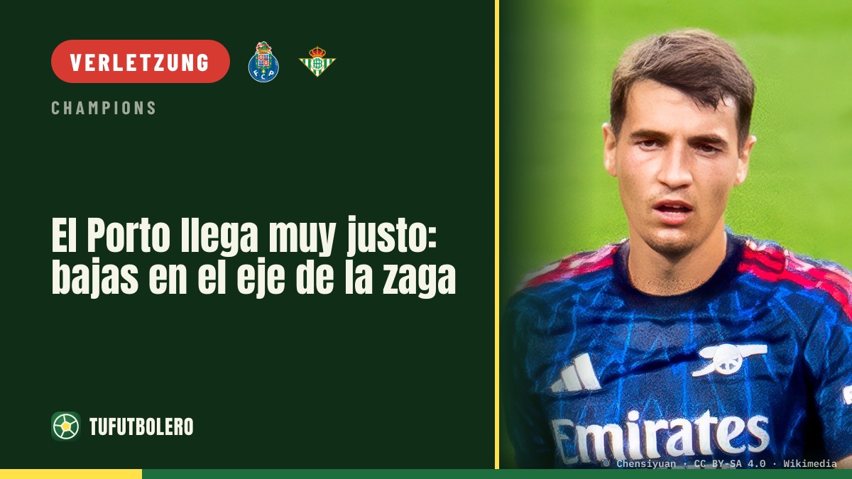 Porto beim Betis mit Notlösung: in der Innenverteidigung fehlen Kräfte