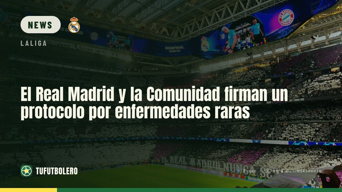 Real Madrid und Comunidad de Madrid unterzeichnen Protokoll für seltene Krankheiten