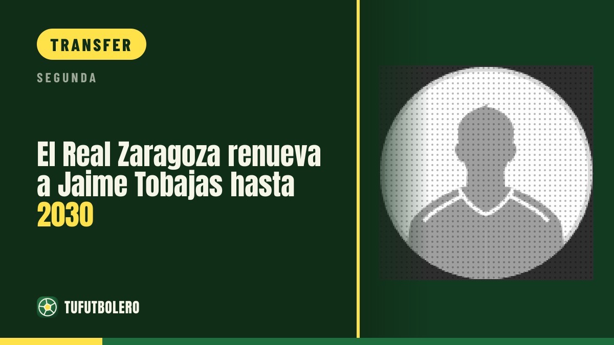 Real Zaragoza verlängert Jaime Tobajas bis 2030