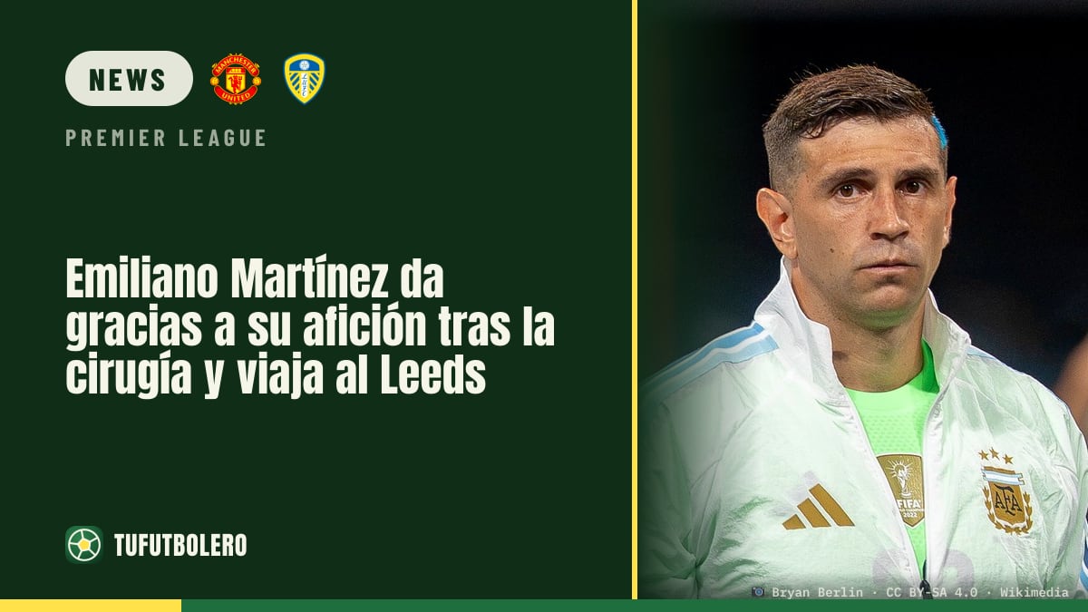 Emiliano Martínez dankt den Fans nach der OP – Man United Richtung Leeds