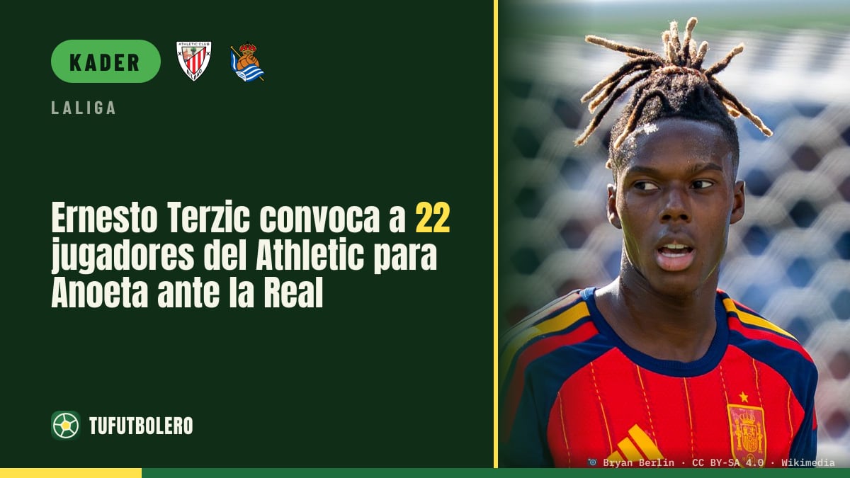 Ernesto Terzic nimmt 22 Spieler des Athletic für Anoeta gegen Real mit