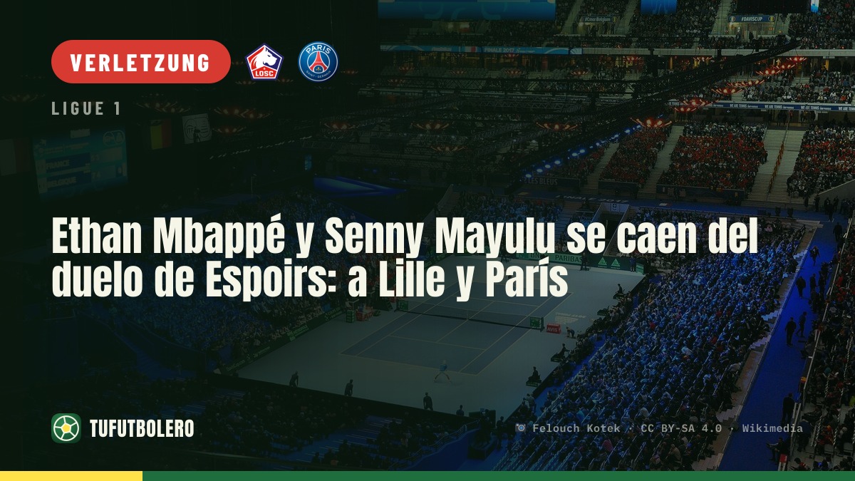 Ethan Mbappé und Senny Mayulu fallen aus den Espoirs: Rückkehr nach Lille und Paris