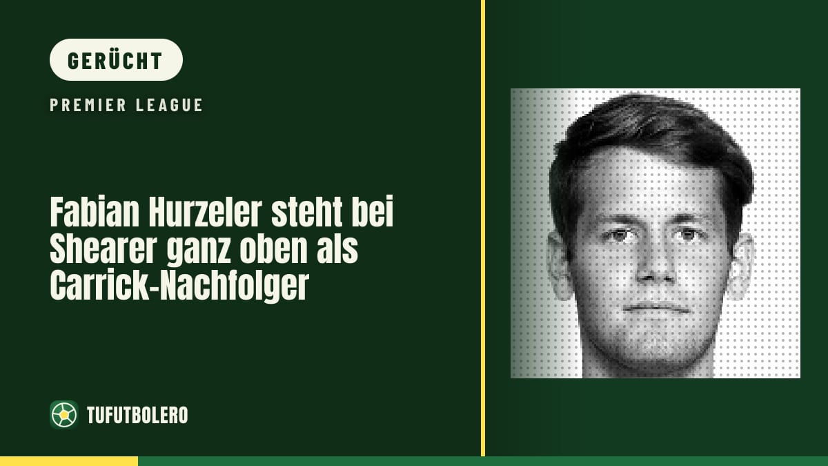 Fabian Hurzeler steht bei Shearer ganz oben als Carrick-Nachfolger