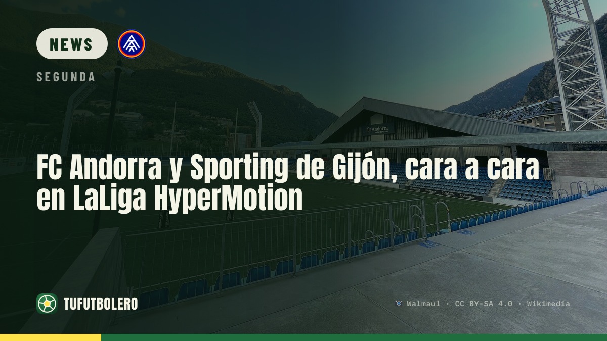 FC Andorra gegen Sporting de Gijón live in der HyperMotion