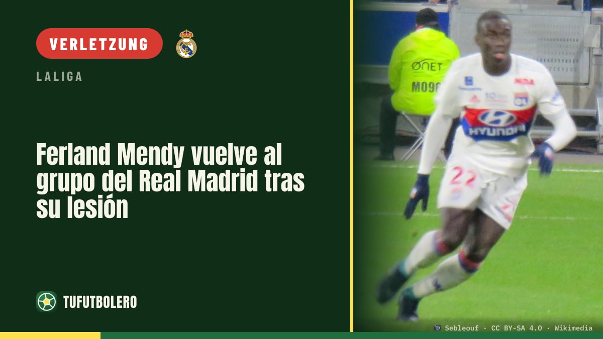 Ferland Mendy kehrt ins Mannschaftstraining von Real Madrid zurück