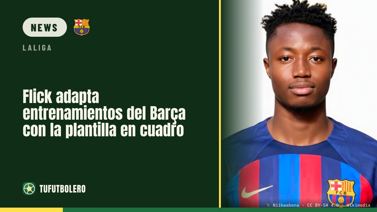 Flick passt die Barça-Trainings an: wegen Länderspielpause nur Restkader