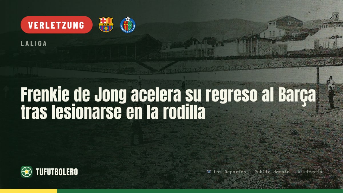 Frenkie de Jong beschleunigt seine Rückkehr zum Barça nach Knieverletzung