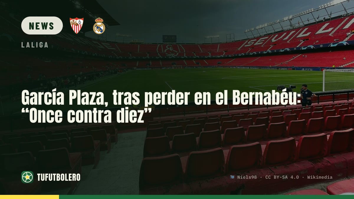 García Plaza wütend nach Bernabéu: „Elf gegen zehn“