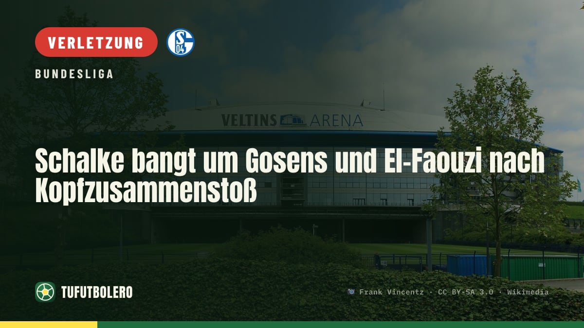 Schalke bangt um Gosens und El-Faouzi nach Kopfzusammenstoß