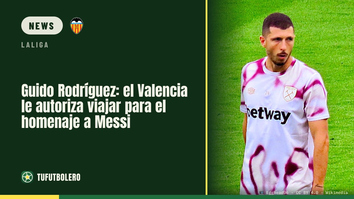Guido Rodríguez: Valencia erlaubt ihm die Reise zum Messi-Abschied