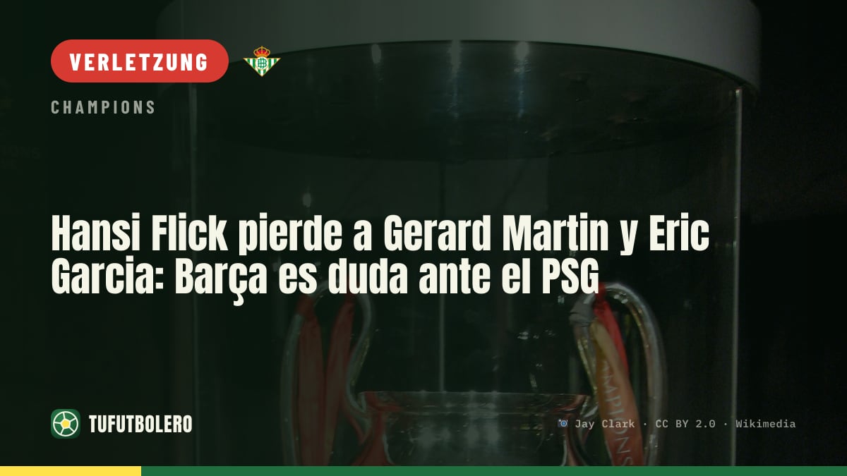 Flick fehlt: Barcelona hat vor PSG Sorgen um Martin und Eric Garcia