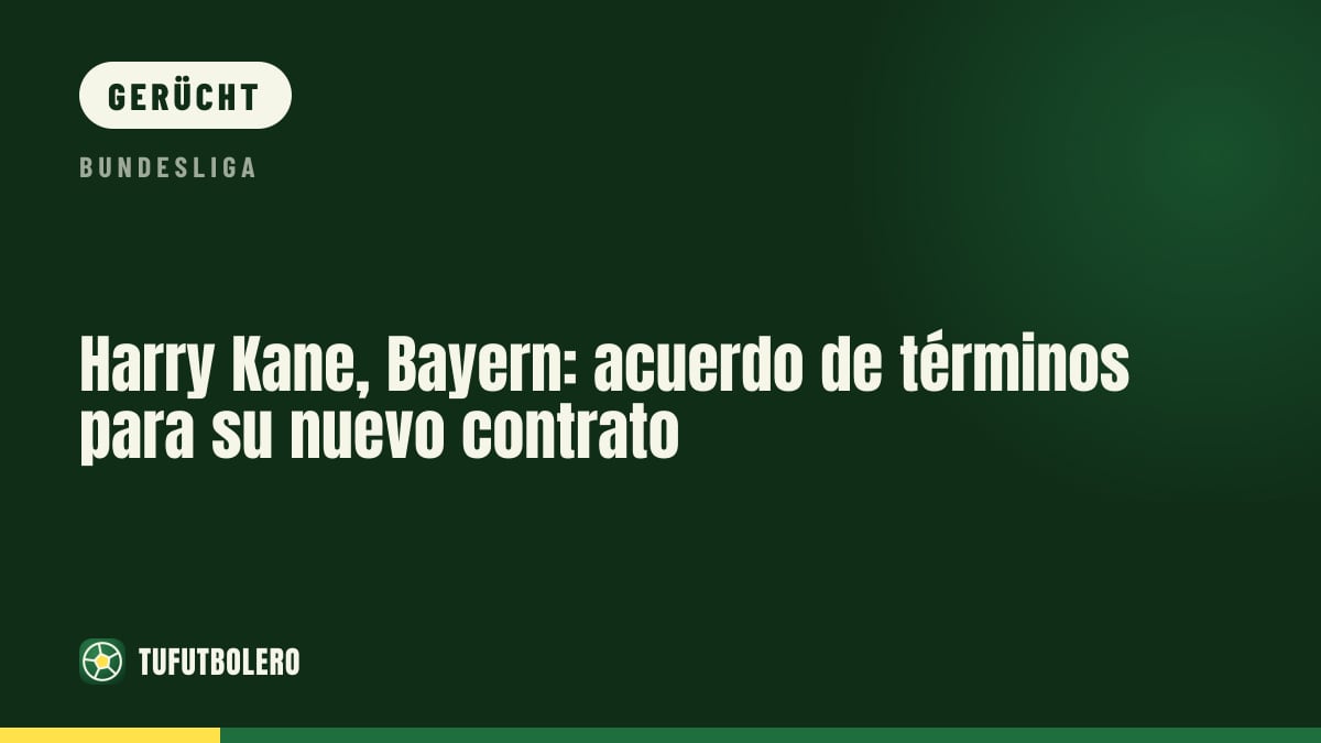 Harry Kane beim FC Bayern: Vertrags-Details im Grundsatz geklärt
