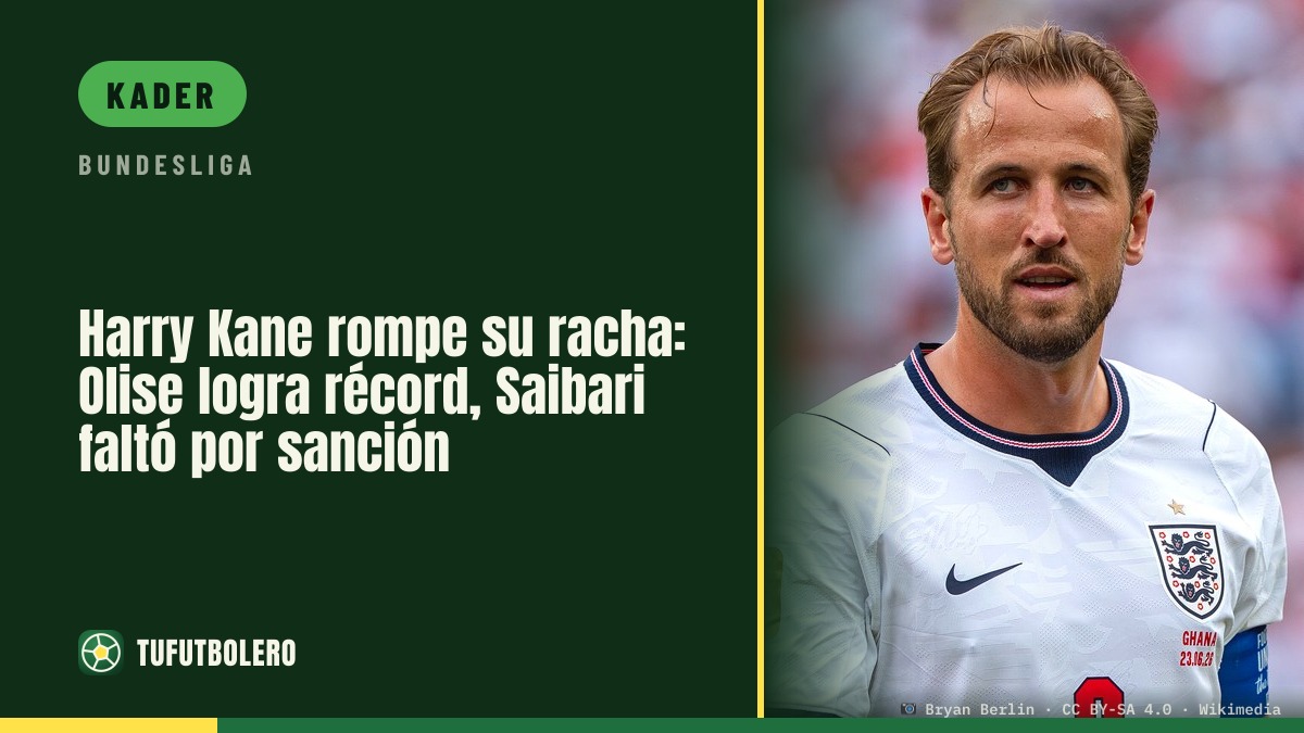 Harry Kane beendet seine Vierjahres-Serie: Olise vor Rekord, Saibari fehlte gesperrt