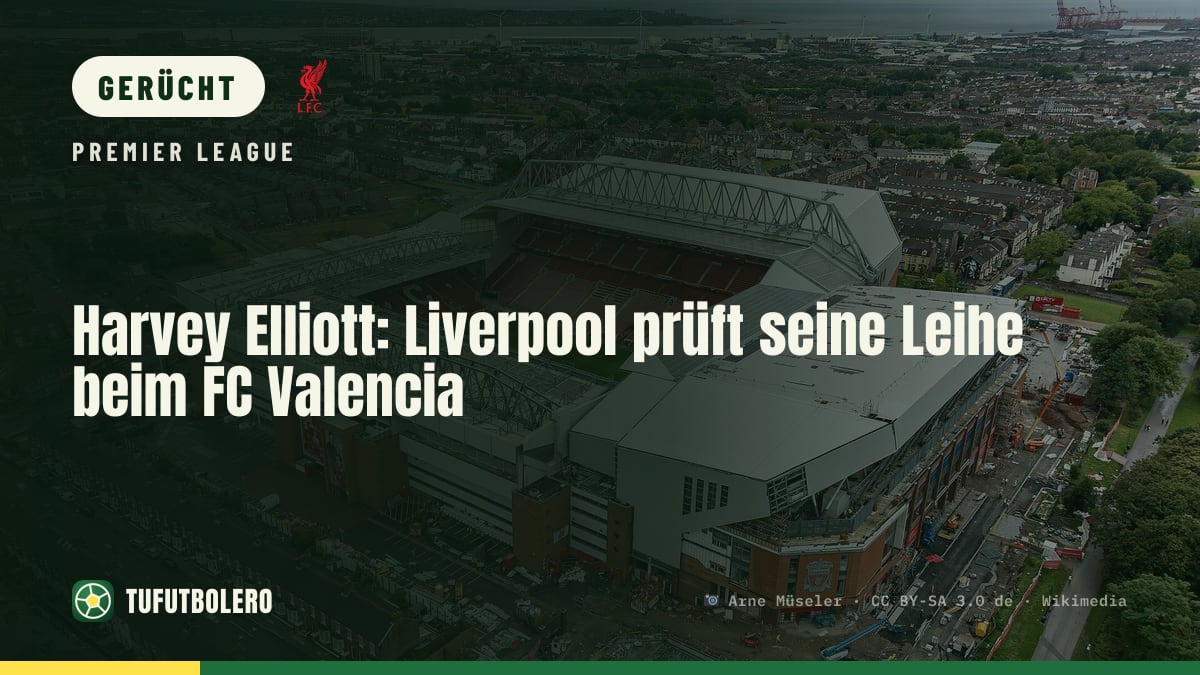Harvey Elliott: Liverpool prüft seine Leihe beim FC Valencia