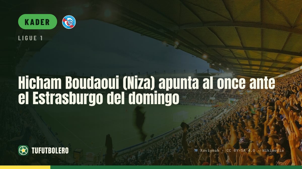 Hicham Boudaoui (Nice) im Kader – Startelf gegen Straßburg möglich