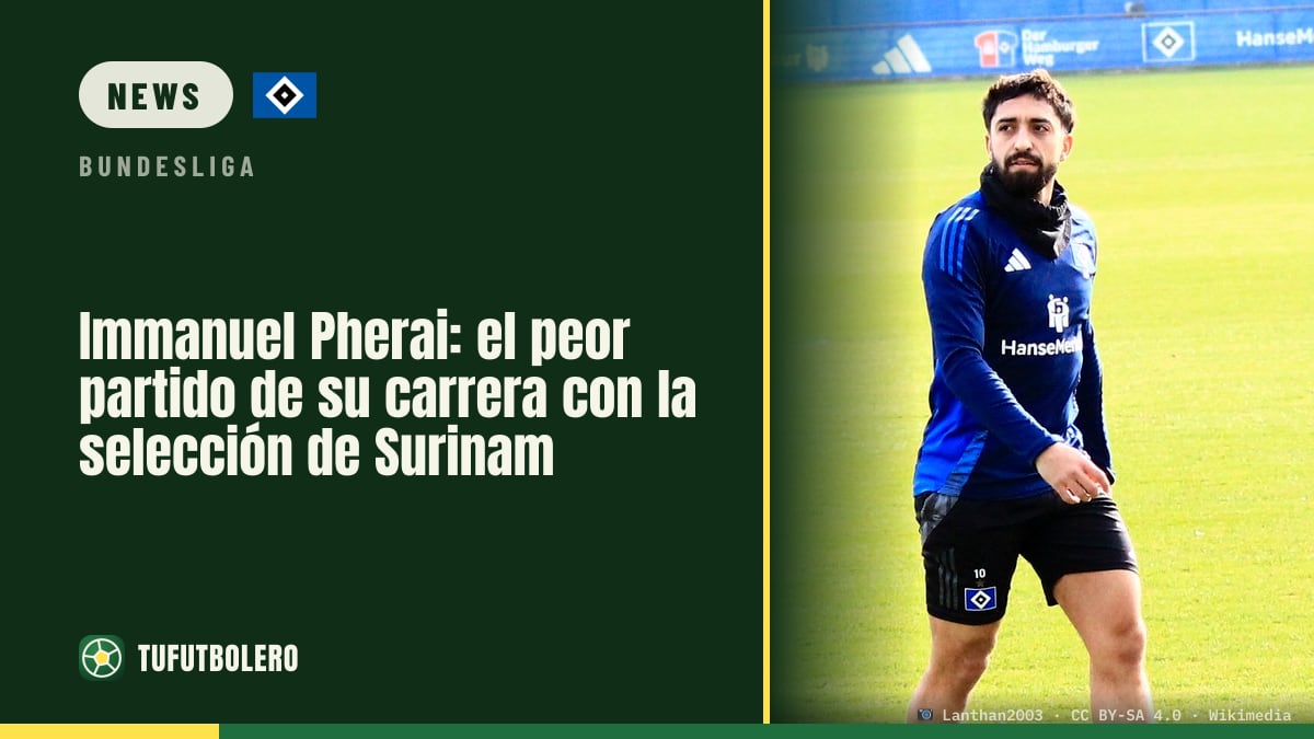 Immanuel Pherai: das schlimmste Spiel seiner Karriere mit Suriname