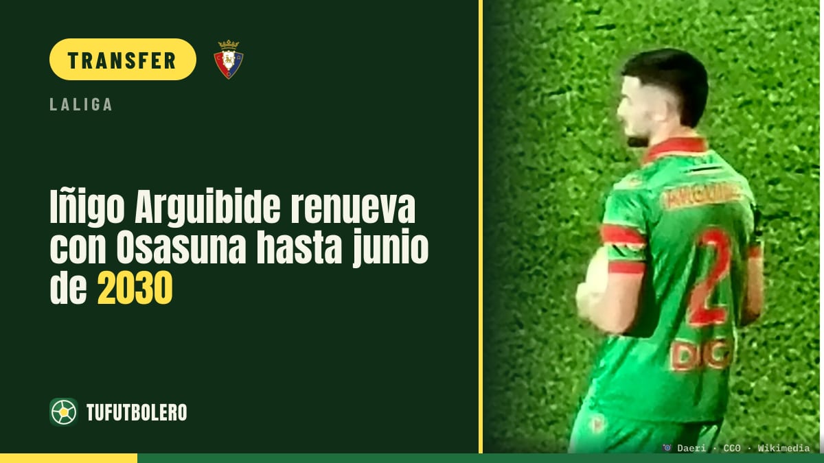 Iñigo Arguibide verlängert bei Osasuna bis Juni 2030