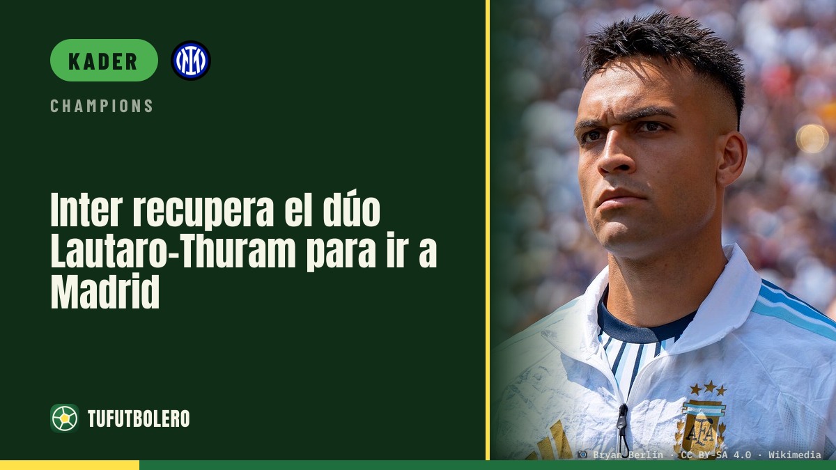 Inter bringt Lautaro und Thuram rechtzeitig für Madrid