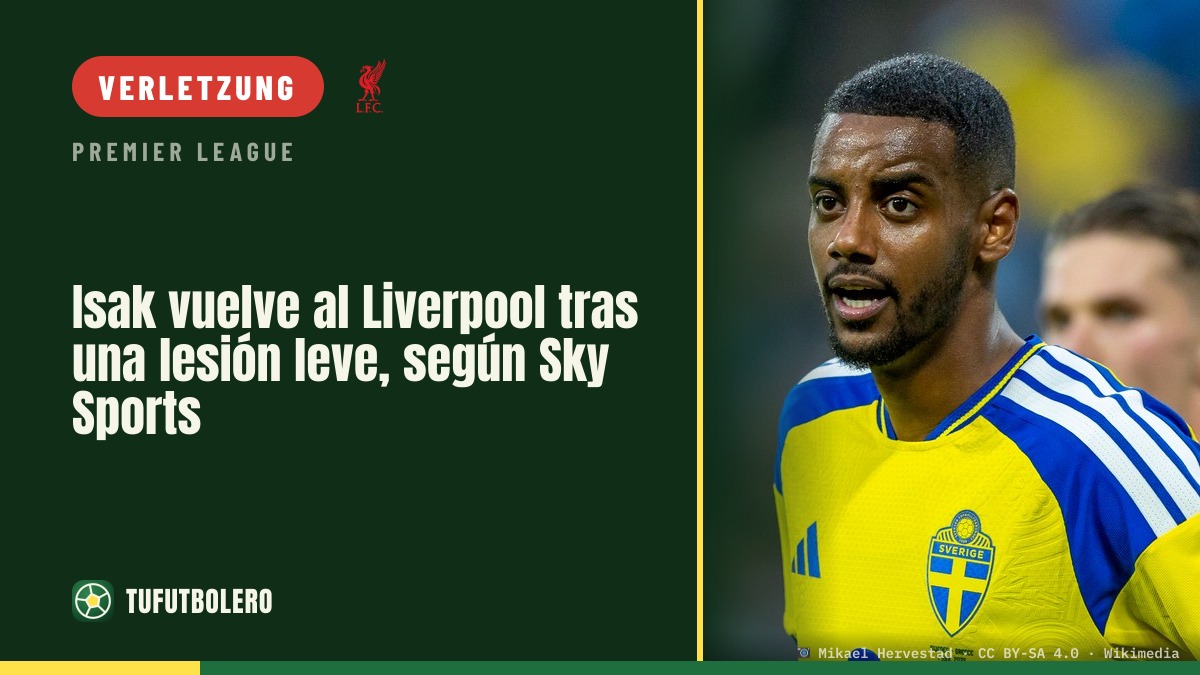 Isak kehrt nach kleiner Verletzung zu Liverpool zurück, Sky Sports