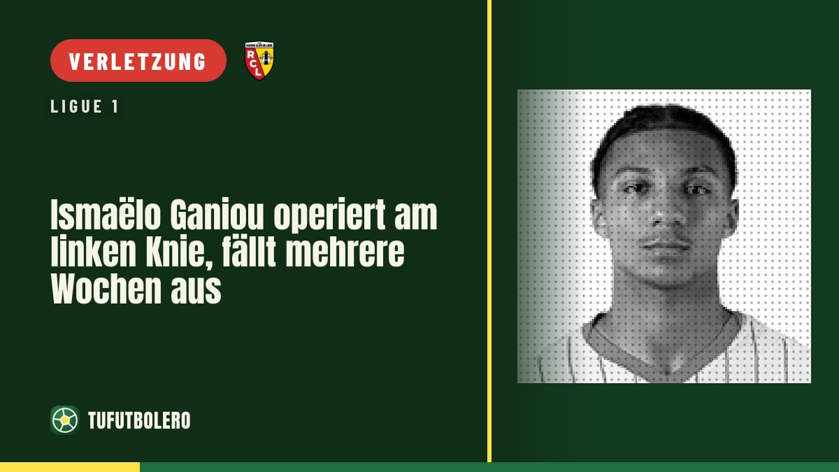 Ismaëlo Ganiou operiert am linken Knie, fällt mehrere Wochen aus