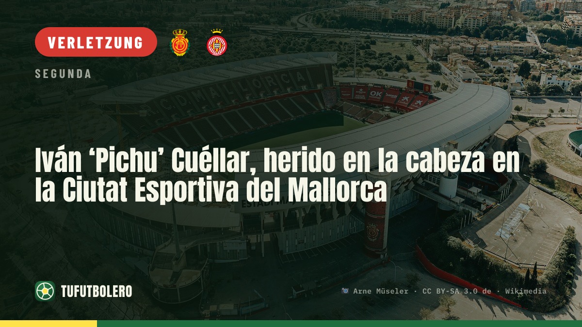 Iván ‘Pichu’ Cuéllar mit Kopfverletzung nach Unfall in der Ciutat Esportiva
