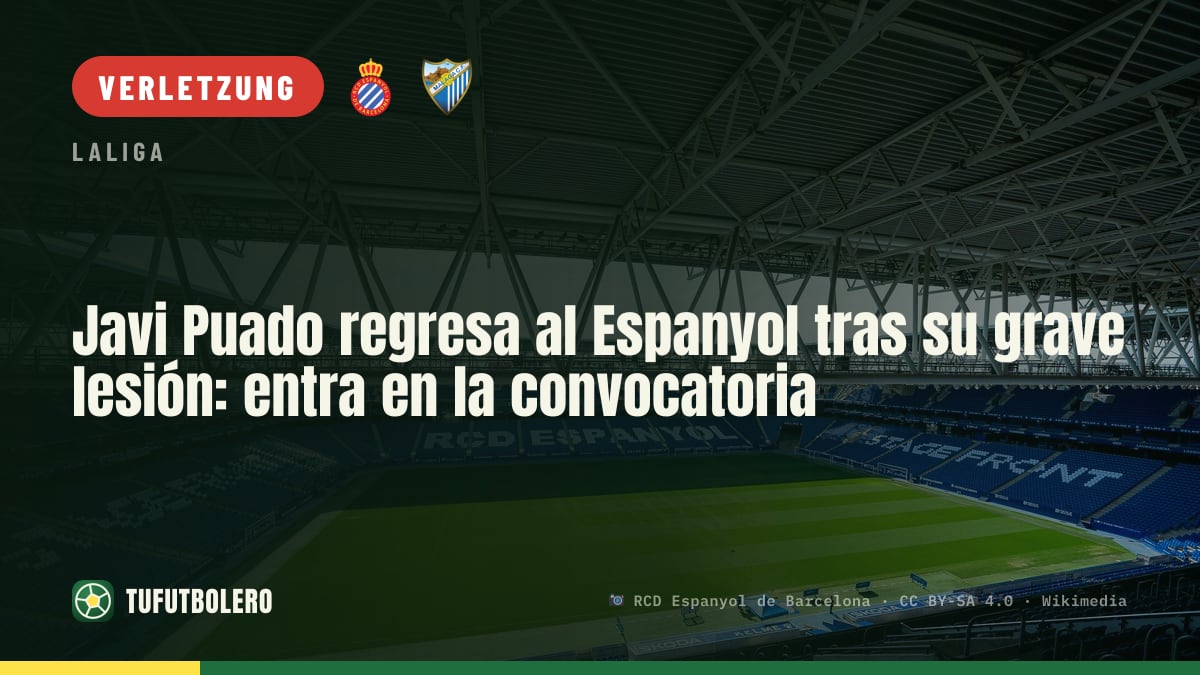 Javi Puado kehrt zum Espanyol zurück: nach Verletzung wieder im Kader
