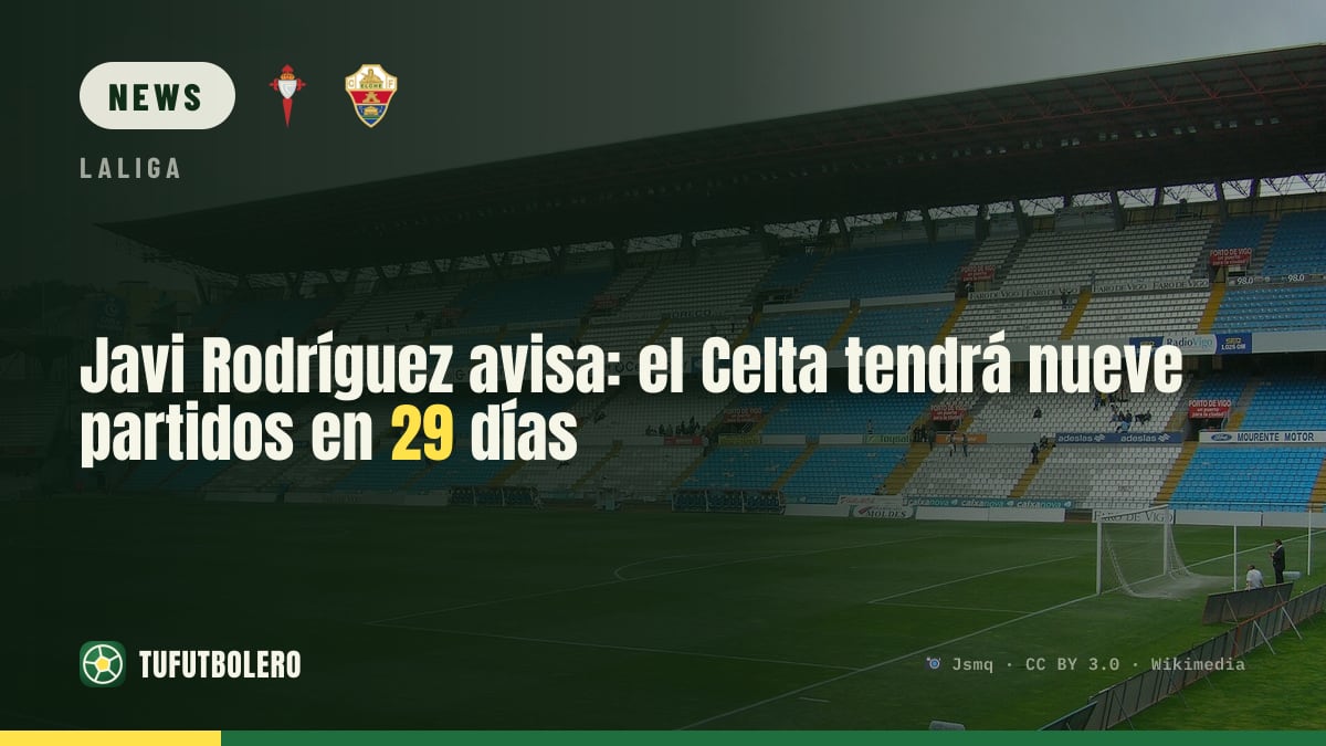Javi Rodríguez warnt: Celta hat neun Spiele in 29 Tagen