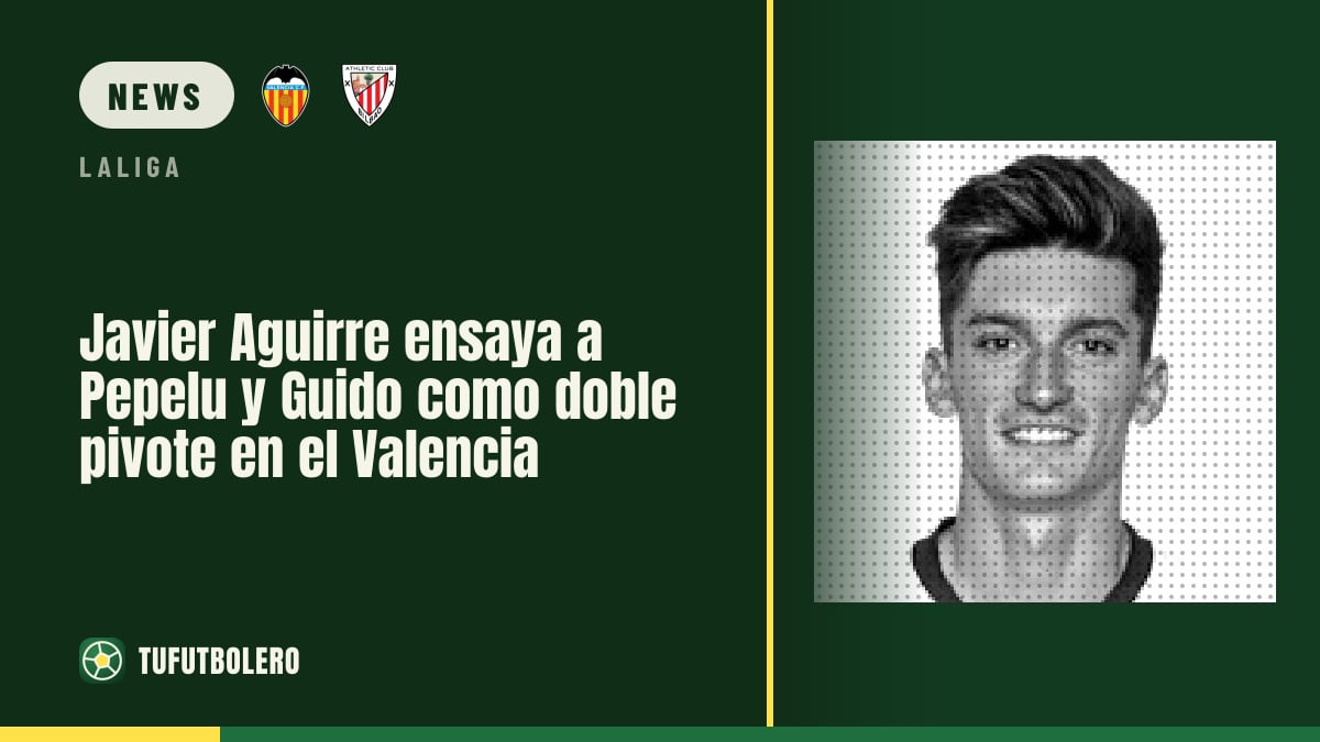 Javier Aguirre probt Pepelu und Guido als Doppel-Sechser beim FC Valencia
