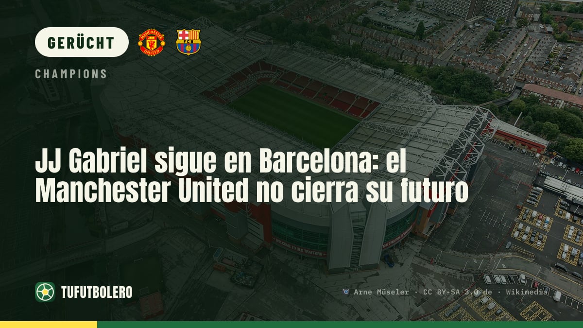 JJ Gabriel trainiert weiter in Barcelona: Manchester United hält sich offen