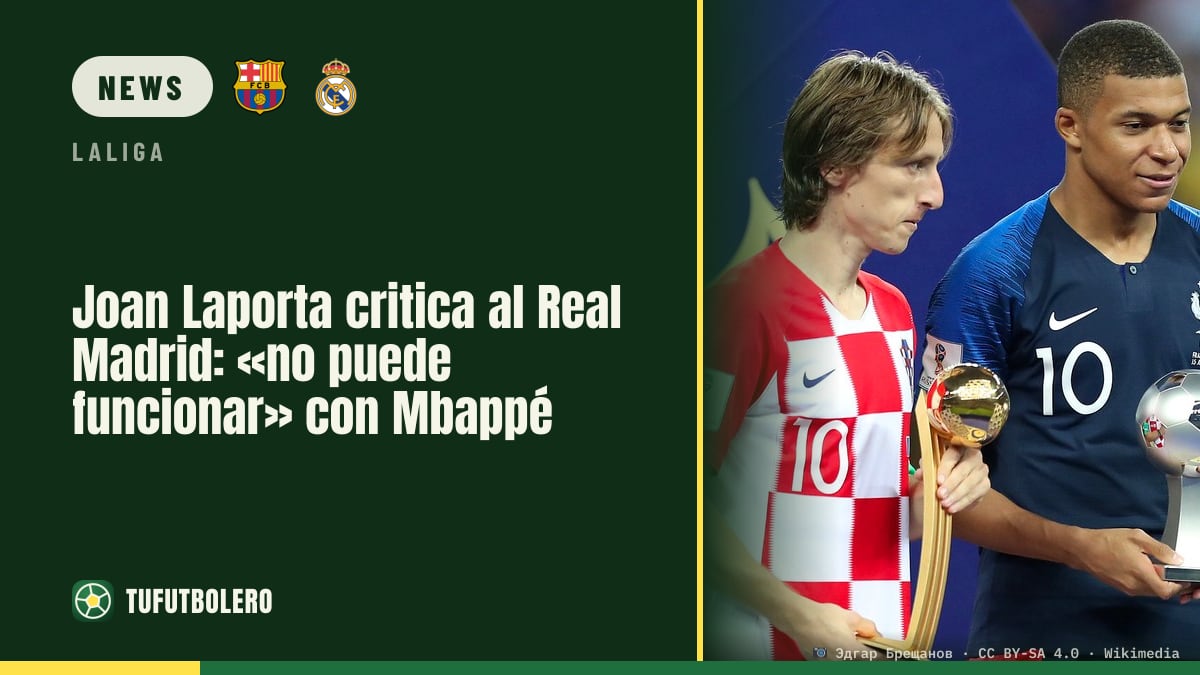 Joan Laporta kritisiert Real Madrid: «Mit Mbappé kann das nicht funktionieren»