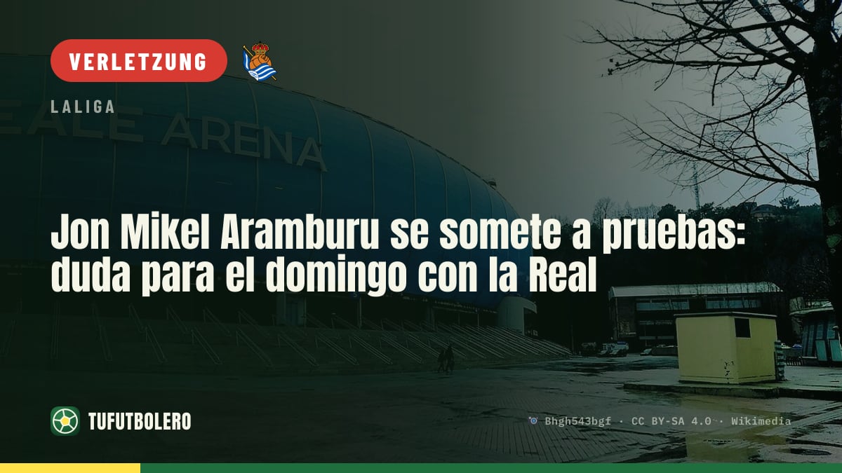Jon Mikel Aramburu muss sich testen lassen: Real am Sonntag gegen Deportivo in Sorge