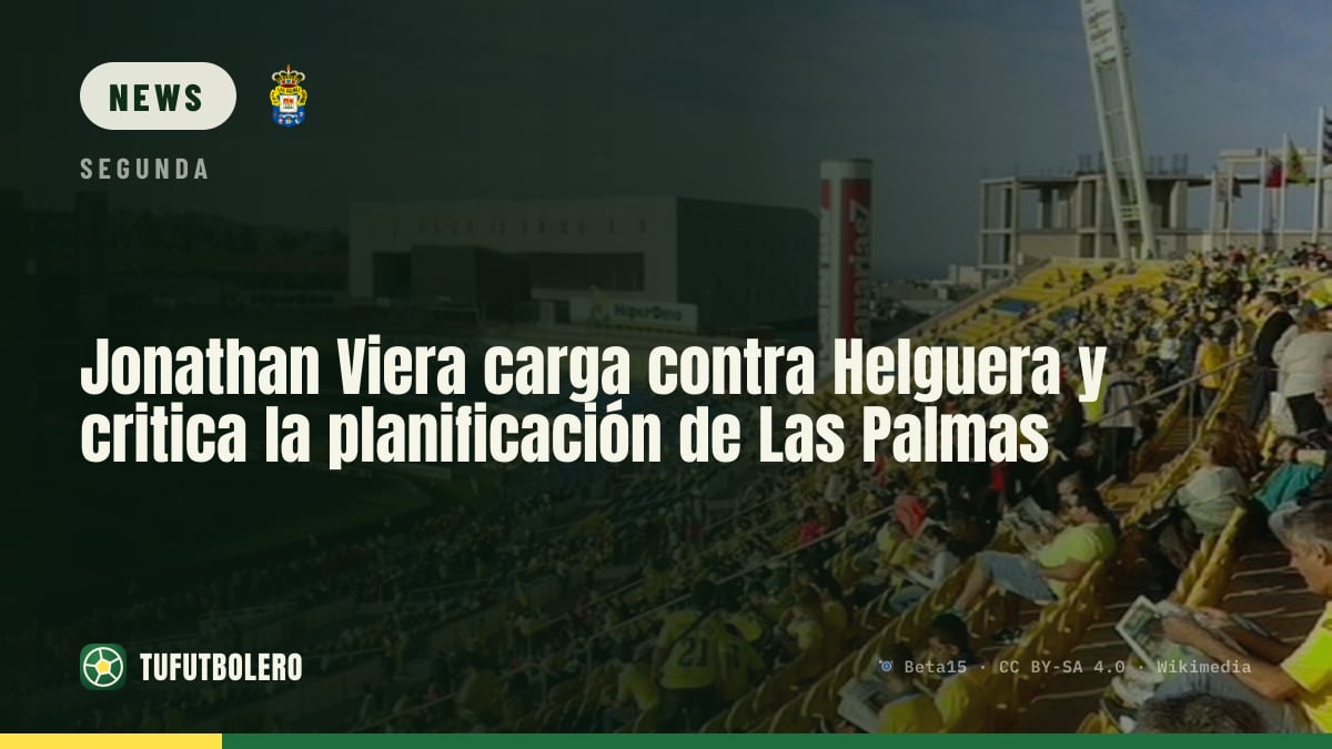 Jonathan Viera legt Helguera bei Las Palmas die Planungsfehler vor die Füße