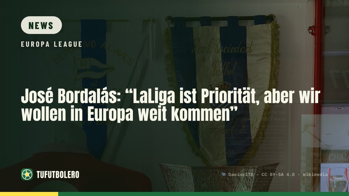 José Bordalás: “LaLiga ist Priorität, aber wir wollen in Europa weit kommen”