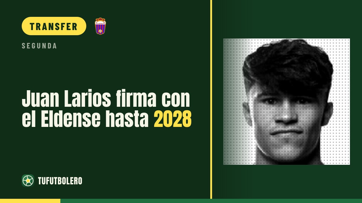 Juan Larios unterschreibt beim Eldense bis 2028