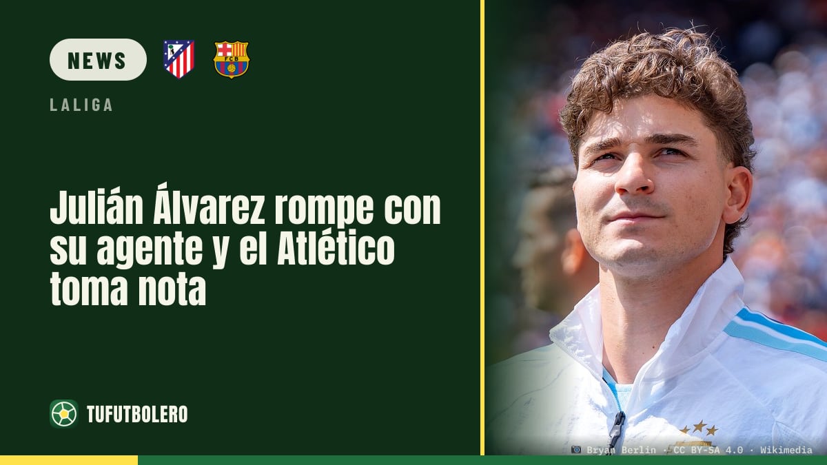 Julián Álvarez beendet die Zusammenarbeit mit seinem Agenten Fernando Hidalgo