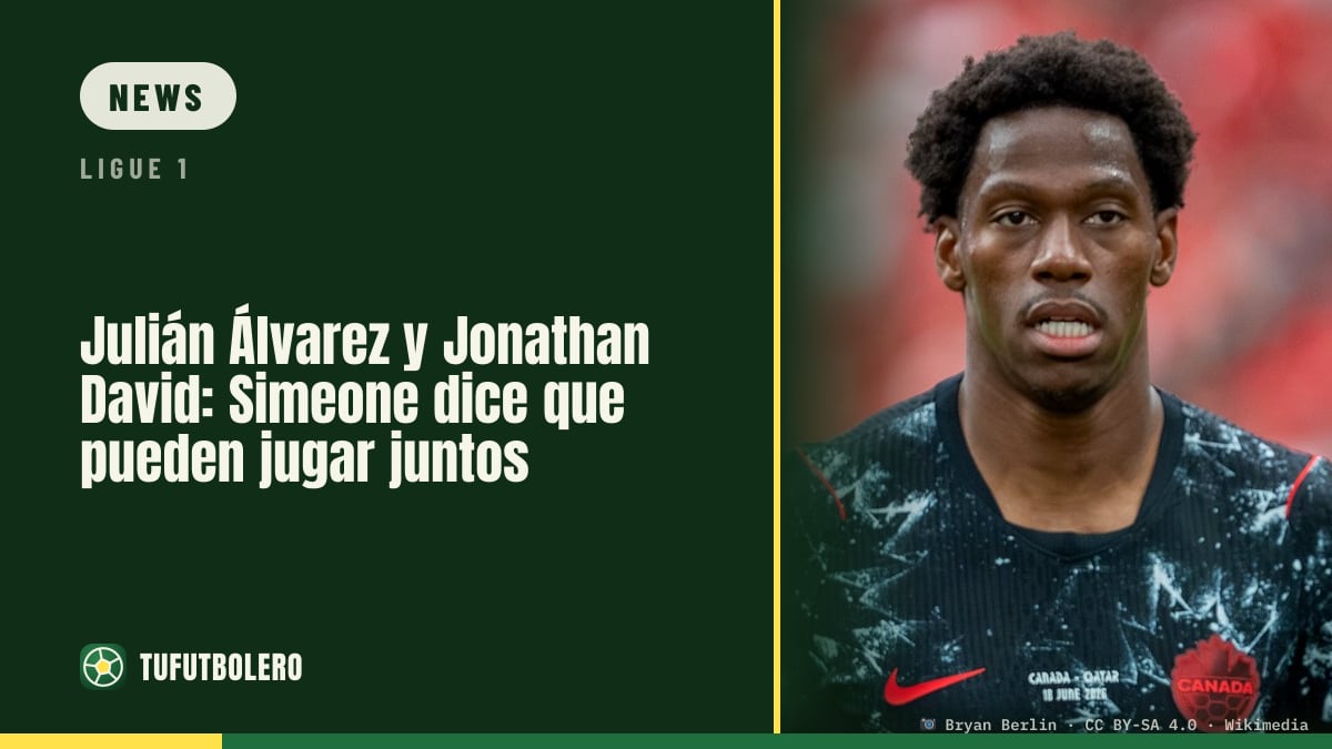 Julián Álvarez und Jonathan David: Simeone sagt, sie können zusammen spielen