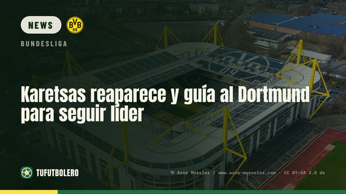 Karetsas meldet sich zurück und führt Dortmund zum 0-1