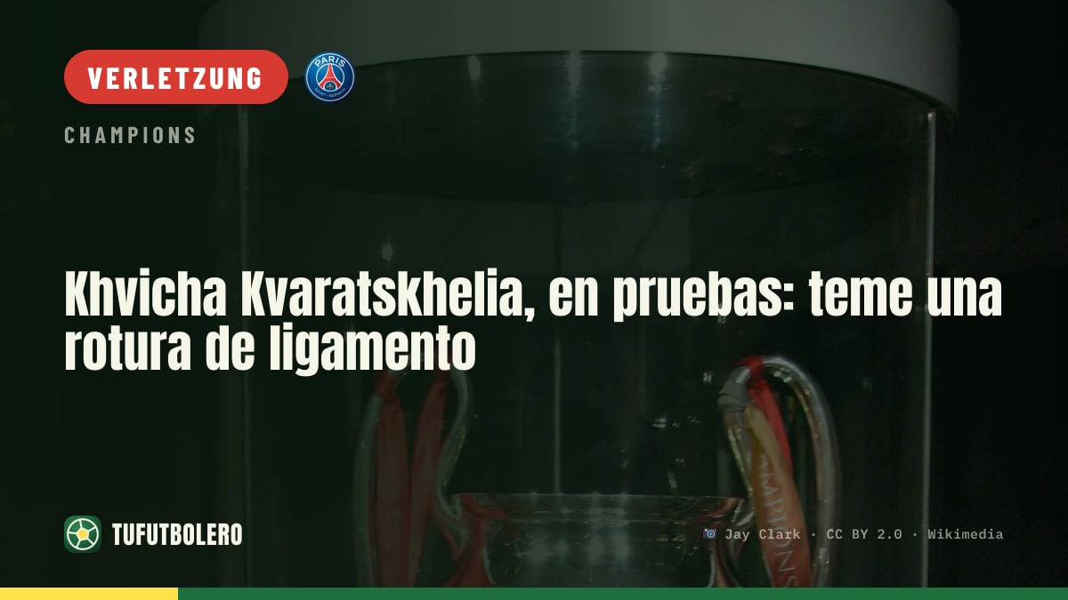 Khvicha Kvaratskhelia muss getestet werden: Kreuzband-Risiko nach PSG-Barça