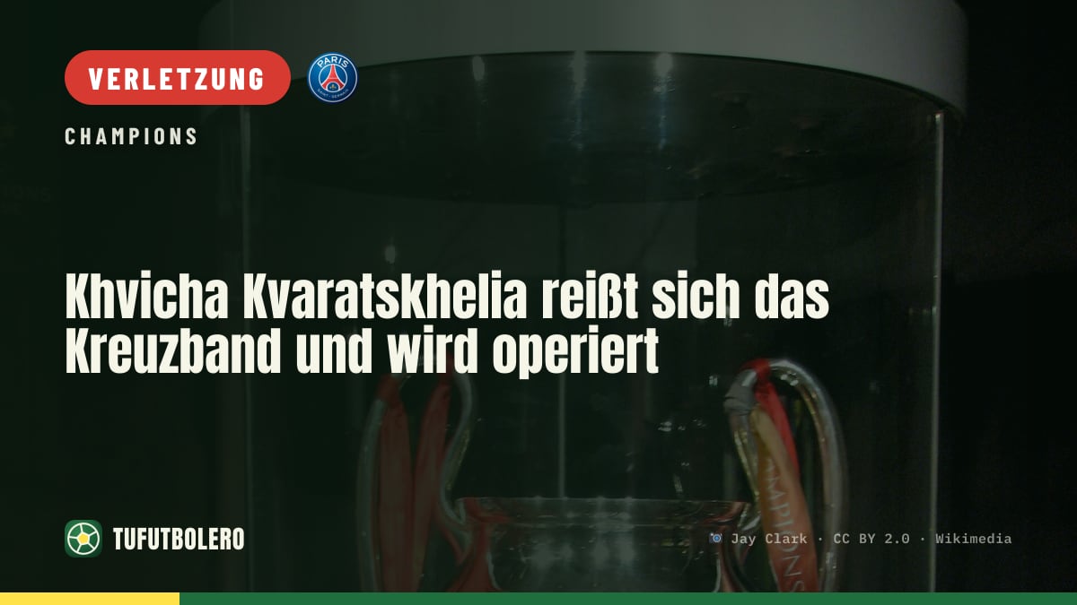 Khvicha Kvaratskhelia reißt sich das Kreuzband und wird operiert