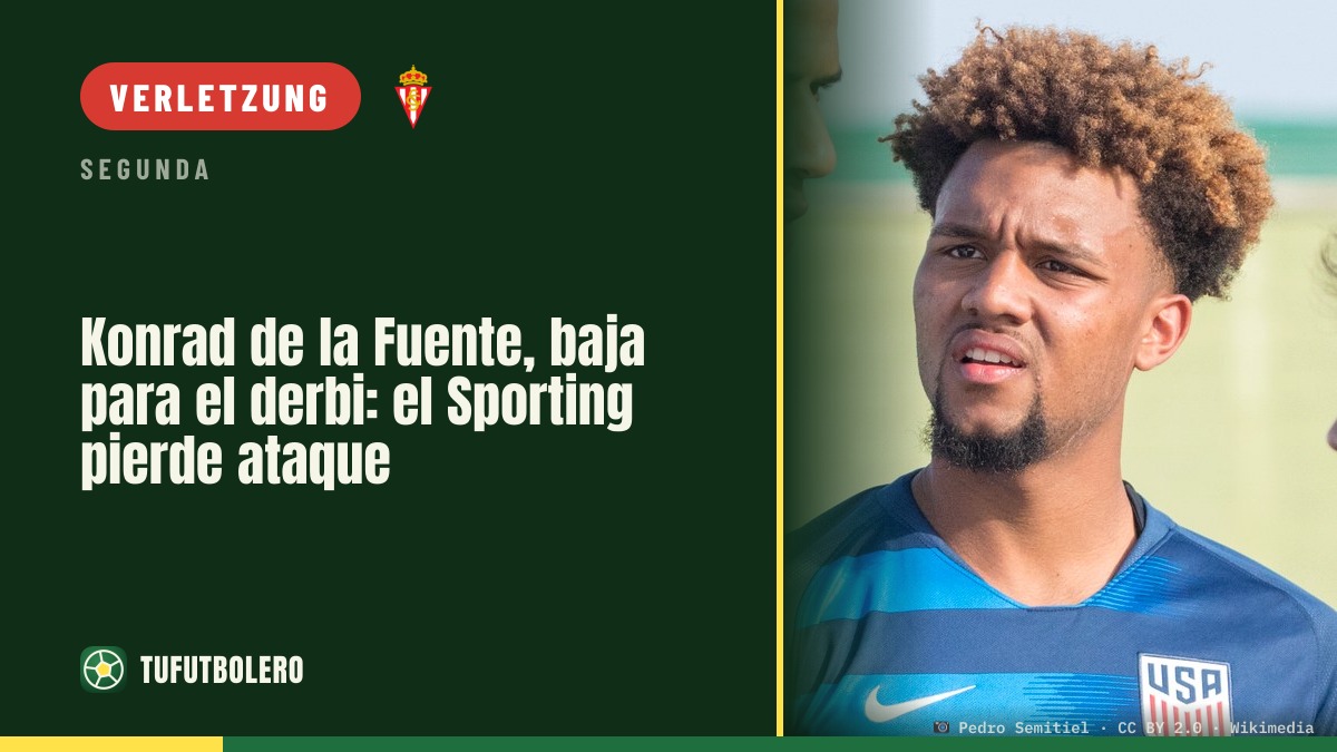 Konrad de la Fuente fällt fürs Derby aus: Sporting verliert Offensivoptionen