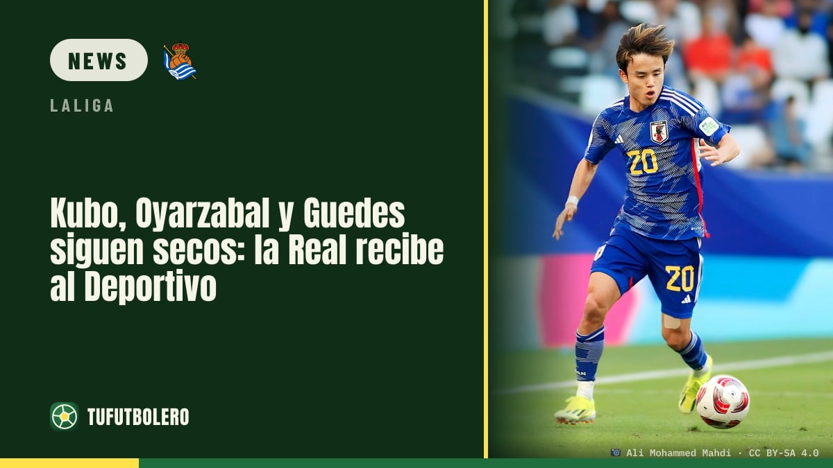 Kubo, Oyarzabal und Guedes treffen nicht: Real empfängt Depor