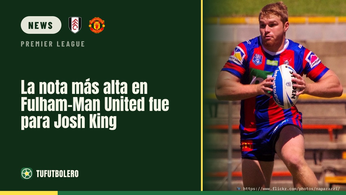 Josh King erhielt die beste Bewertung in Fulham gegen Man Utd