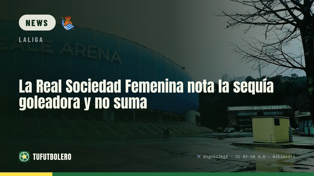 Real Sociedad Frauen im Alarm: zu wenig Tore, keine Siege