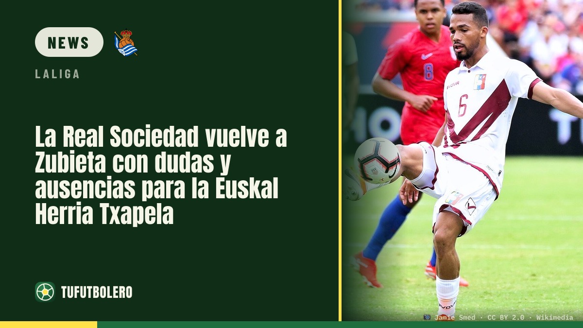 Real Sociedad startet mit Ausfällen und Fragezeichen ins Training bei Zubieta