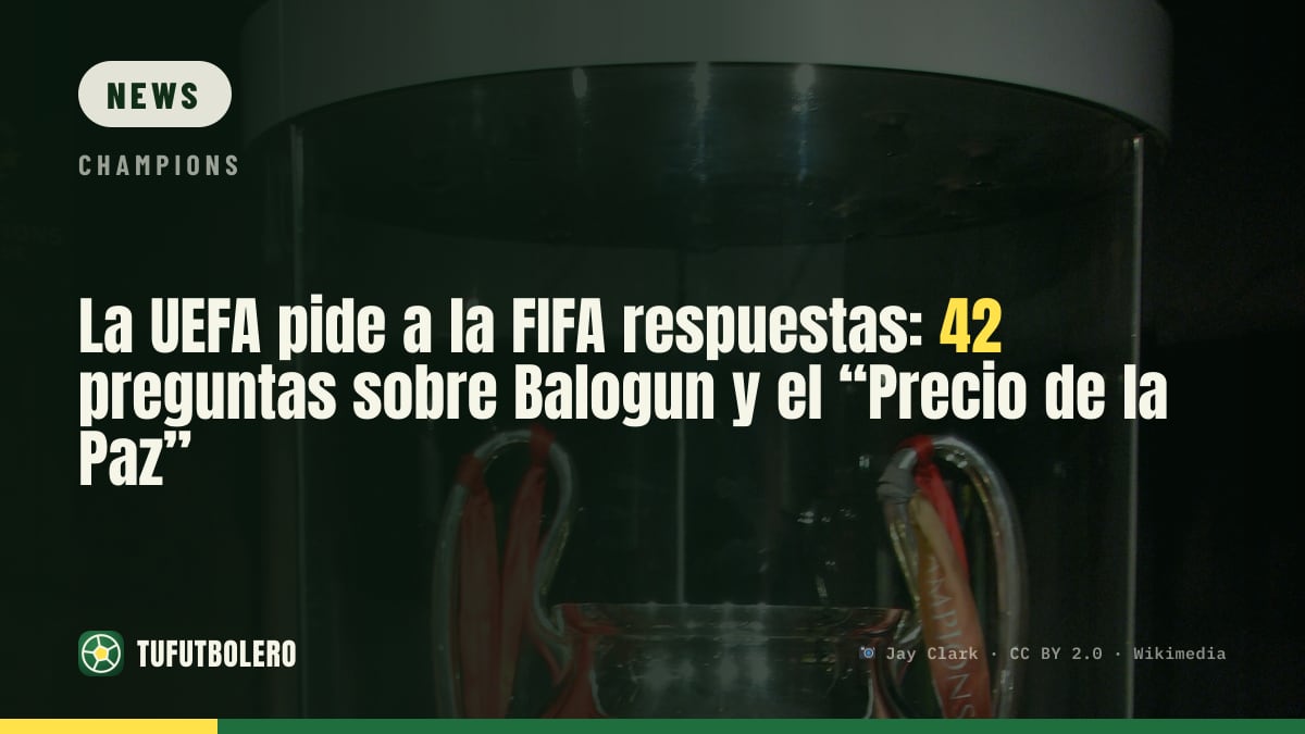 UEFA fragt bei der FIFA nach: 42 Fragen zu Balogun und dem „Peace Prize“