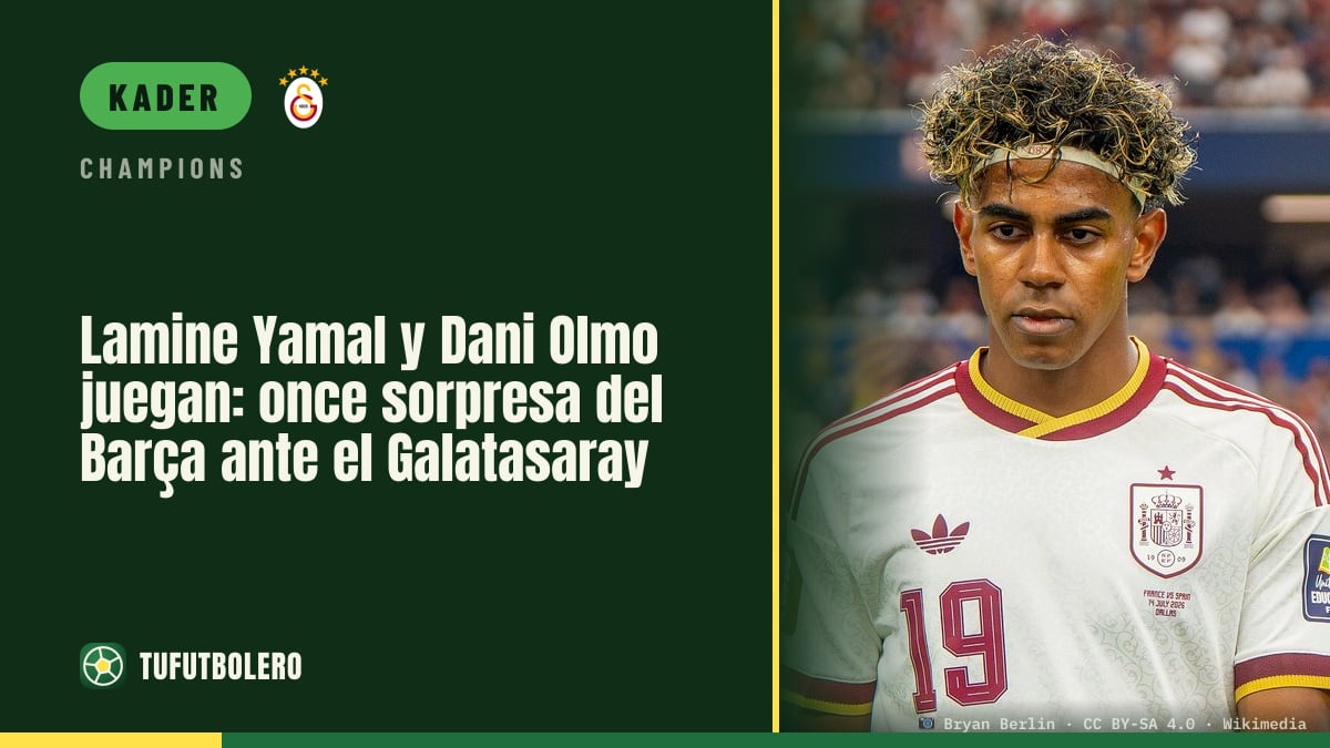 Lamine Yamal und Dani Olmo vorne: Barça überrascht gegen Galatasaray mit Startelf