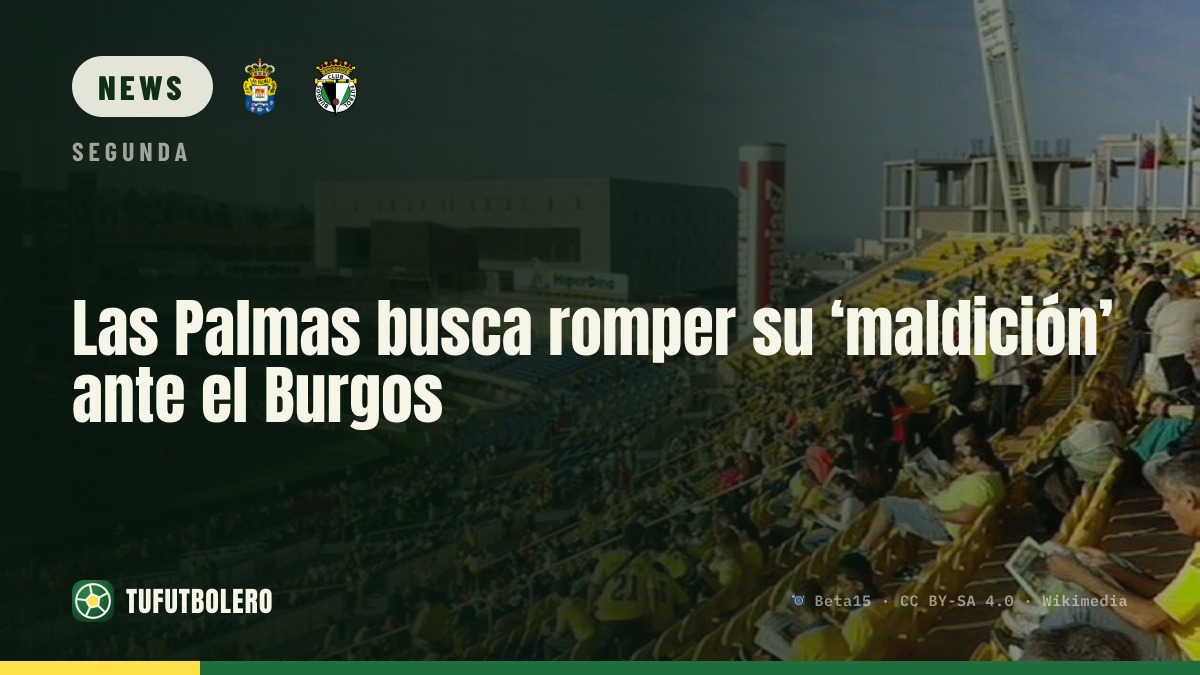 Las Palmas wollen endlich gegen den Burgos treffen
