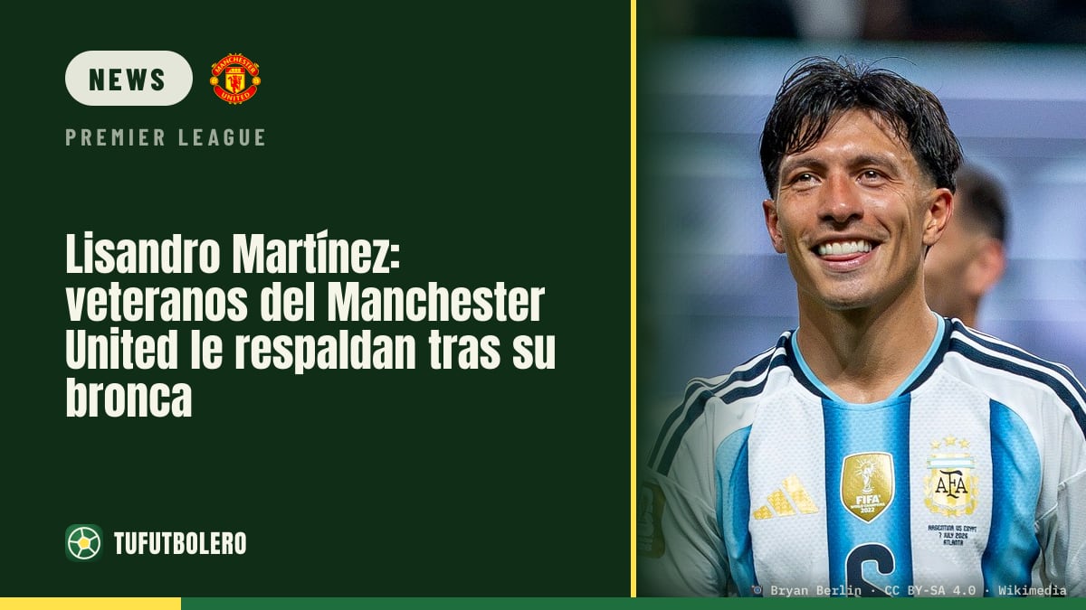 Lisandro Martínez: Senior-Spieler beim Man United stellen sich nach Ausbruch hinter ihn