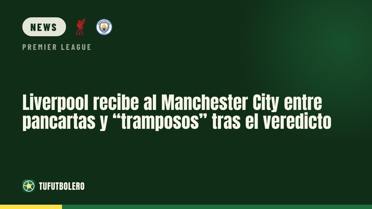 Liverpool empfängt Manchester City mit „Cheats“-Gesängen nach Premier-Urteil